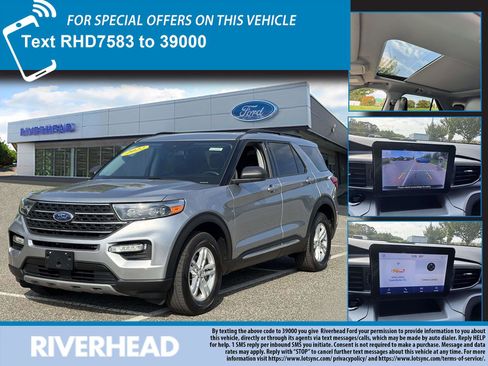 Certified 2022 Ford Explorer XLT w/ Equipment Group 202A image 1