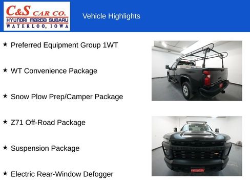 Used 2020 Chevrolet Silverado 2500 W/T w/ WT Convenience Package image 7