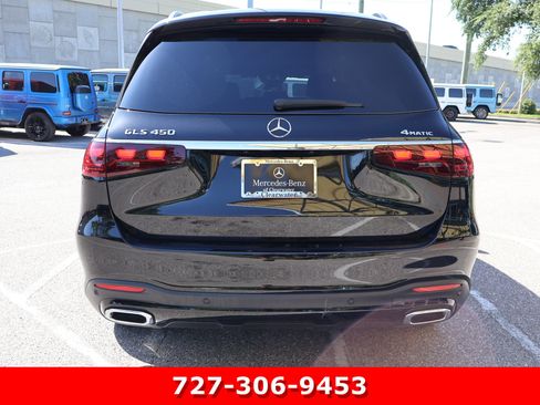 Certified 2025 Mercedes-Benz GLS 450 4MATIC w/ AMG Line Exterior image 8