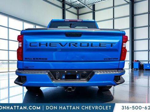 Used 2025 Chevrolet Silverado 1500 Custom w/ Turbomax Blackout Package AWD/4WD image 26