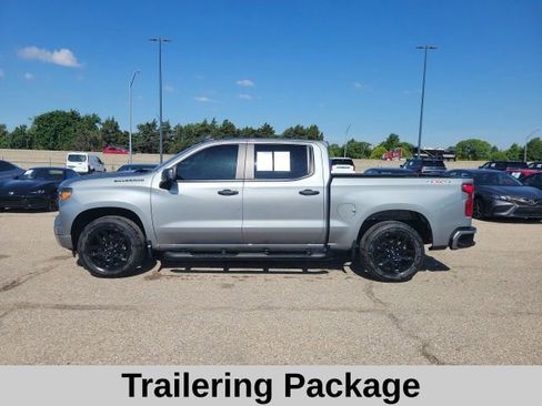 Used 2023 Chevrolet Silverado 1500 Custom w/ Rally Edition AWD/4WD image 3