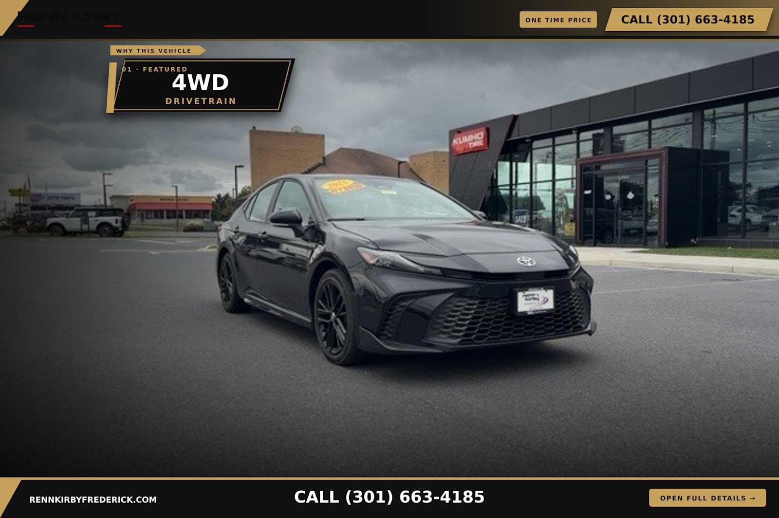 Used 2025 Toyota Camry SE w/ Convenience Package AWD/4WD image 1