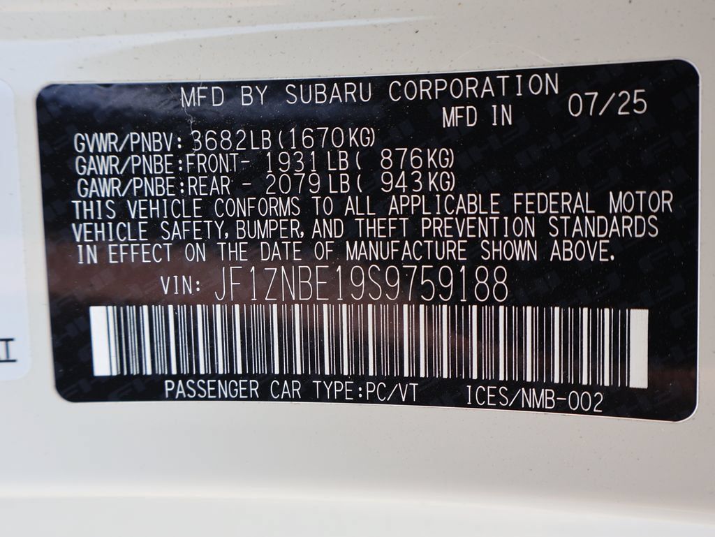 Used 2025 Toyota GR86 Premium w/ ALL Weather Mat Package (TMS) RWD image 40