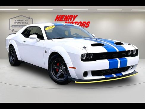 Used 2021 Dodge Challenger SRT Super Stock image 1