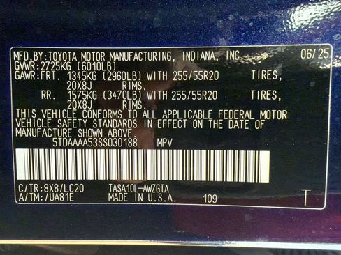 Used 2025 Toyota Grand Highlander FWD image 24