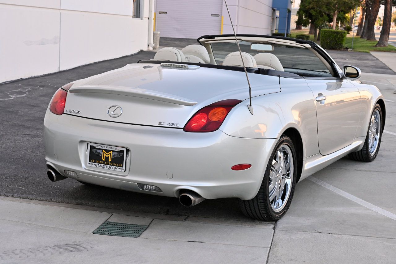 Used 2002 Lexus SC 430 Convertible RWD image 7