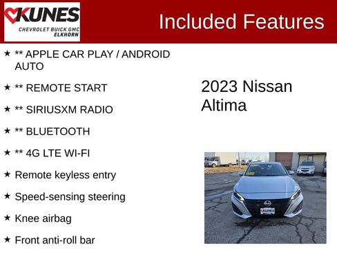 Used 2023 Nissan Altima 2.5 SV image 2