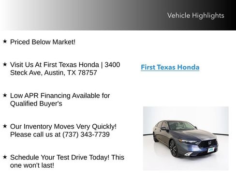 Used 2025 Honda Accord Touring image 10