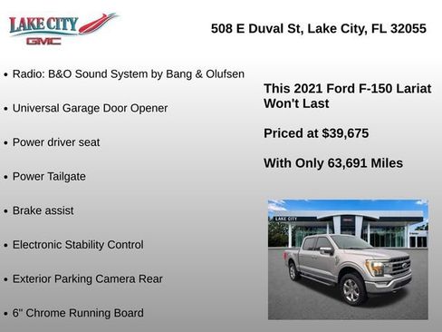 Used 2021 Ford F150 Lariat AWD/4WD image 22