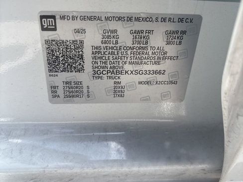 Used 2025 Chevrolet Silverado 1500 Custom image 9