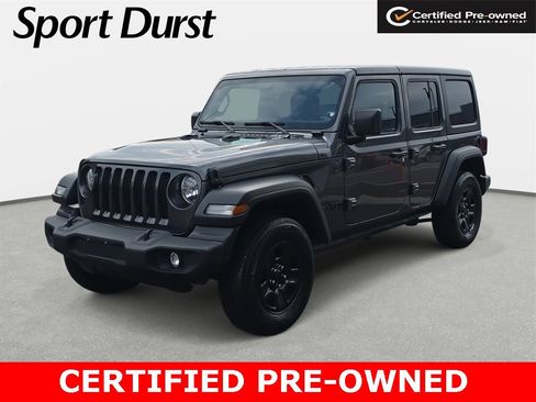 Used 2023 Jeep Wrangler Sport image 1