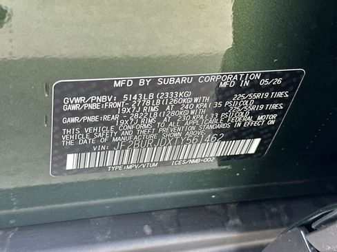 New 2026 Subaru Outback Premium AWD/4WD image 35