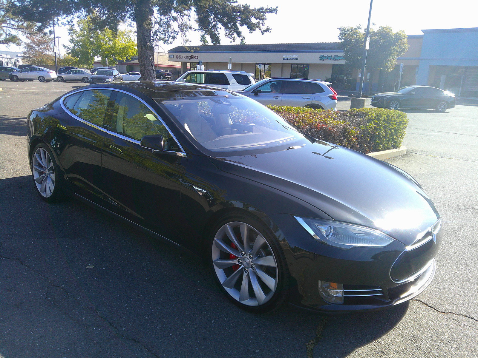 Used 2015 Tesla Model S P85D AWD/4WD image 3