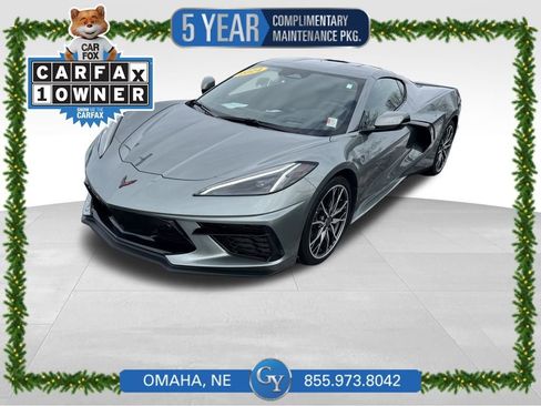 Used 2024 Chevrolet Corvette Stingray Preferred Cpe w/ Battery Protection Package image 1