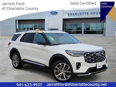 Certified 2025 Ford Explorer Platinum w/ Ultimate Package image 1