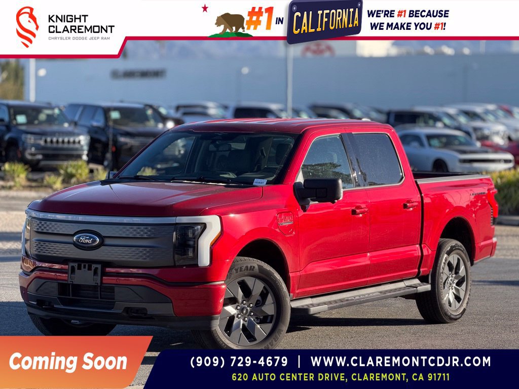 Used 2023 Ford F150 Lightning XLT w/ Equipment Group 312A High AWD/4WD image 1