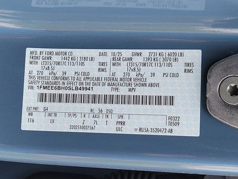 New 2025 Ford Bronco 4-Door w/ Sasquatch Package image 13