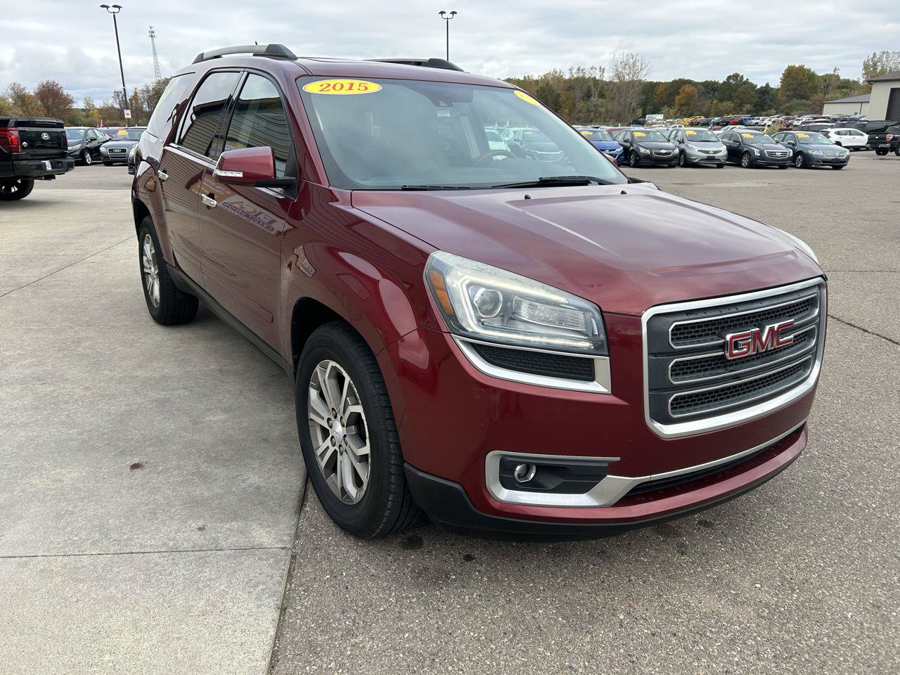 Used 2015 GMC Acadia SLT w/ Open Road Package AWD/4WD image 3