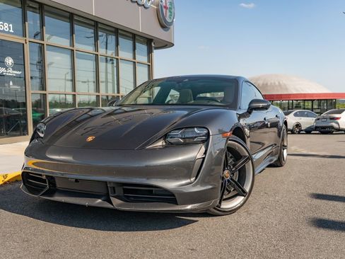 Used 2021 Porsche Taycan Turbo S w/ Premium Package AWD/4WD image 2