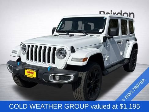 Used 2022 Jeep Wrangler Unlimited Sahara w/ Cold Weather Group image 3