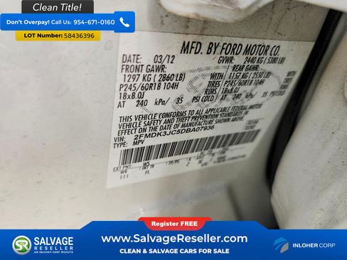 Used 2013 Ford Edge SEL FWD image 17