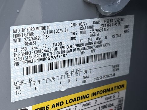 New 2025 Ford Expedition Platinum image 37