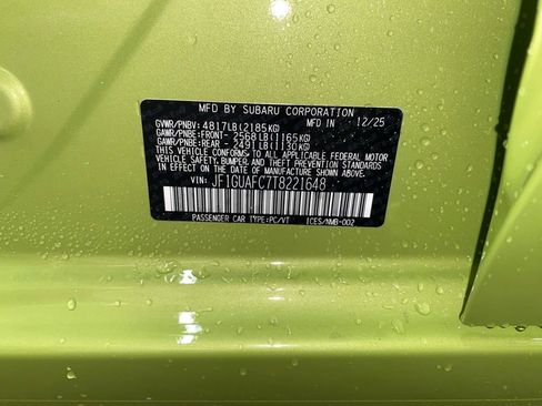 New 2026 Subaru Impreza 2.0i Sport image 25