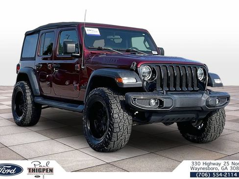 Used 2021 Jeep Wrangler Unlimited Sport AWD/4WD image 1