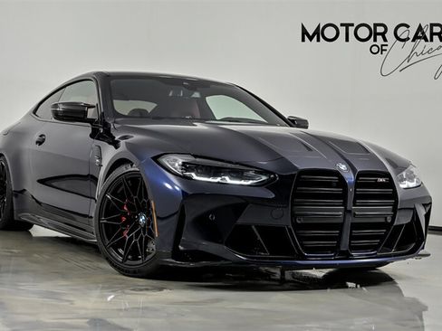 Used 2022 BMW M4 Coupe w/ M Carbon Exterior Package RWD image 1