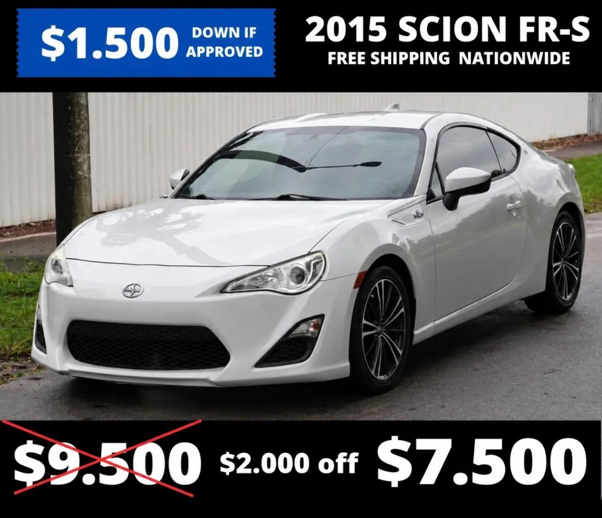 Used 2015 Scion FR-S RWD image 1