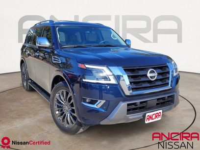 Used 2024 Nissan Armada Platinum w/ Captain's Chairs Package
