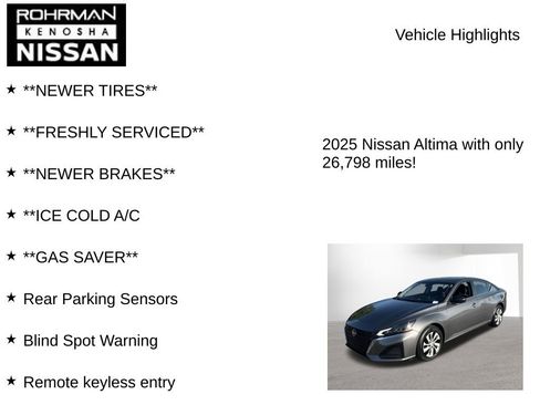 Used 2025 Nissan Altima 2.5 S FWD image 7