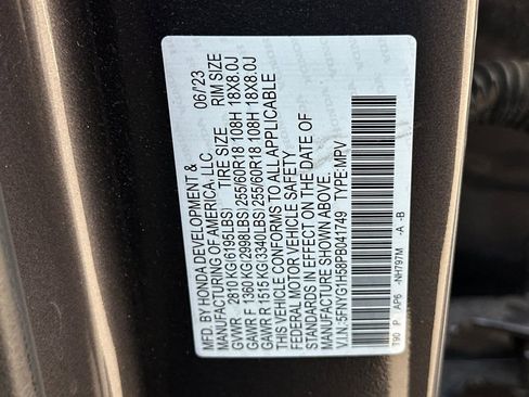 Certified 2023 Honda Pilot EX-L image 36