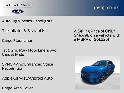 New 2025 Ford Mustang Mach-E GT w/ Interior Protection Package image 23