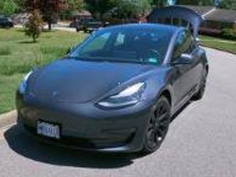 Used 2021 Tesla Model 3 Long Range AWD/4WD image 1
