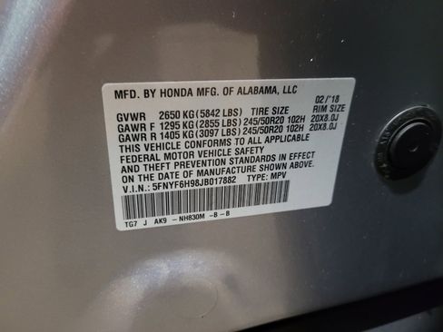Used 2018 Honda Pilot Touring image 33