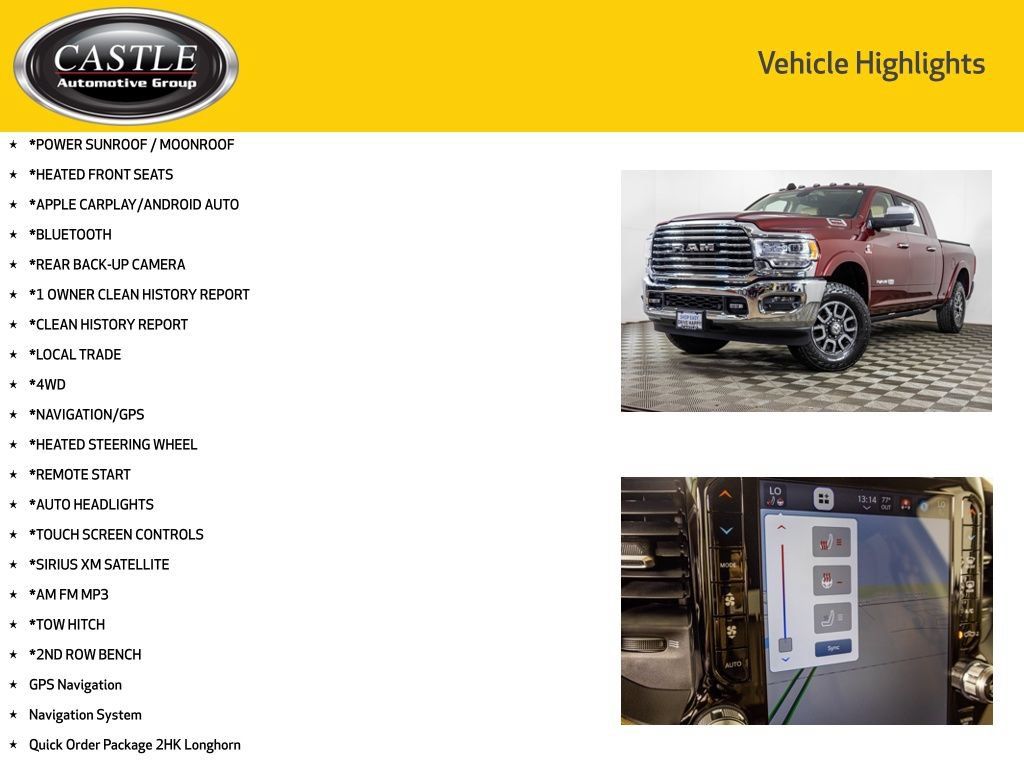 Used 2022 RAM 3500 Limited AWD/4WD image 3