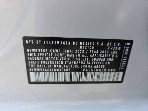 Used 2020 Volkswagen Golf 4-Door FWD image 36
