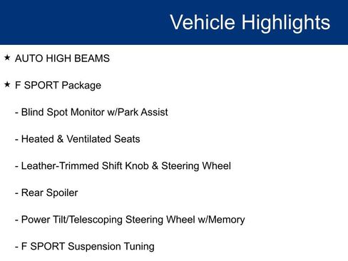 Used 2021 Lexus ES 350 F Sport w/ Accessory Package image 16