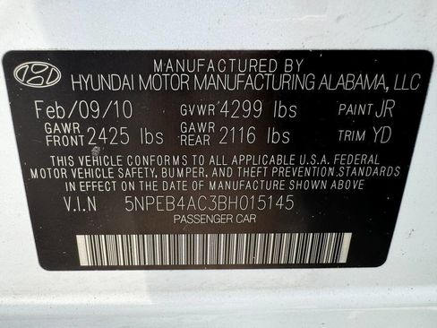 Used 2011 Hyundai Sonata GLS image 19