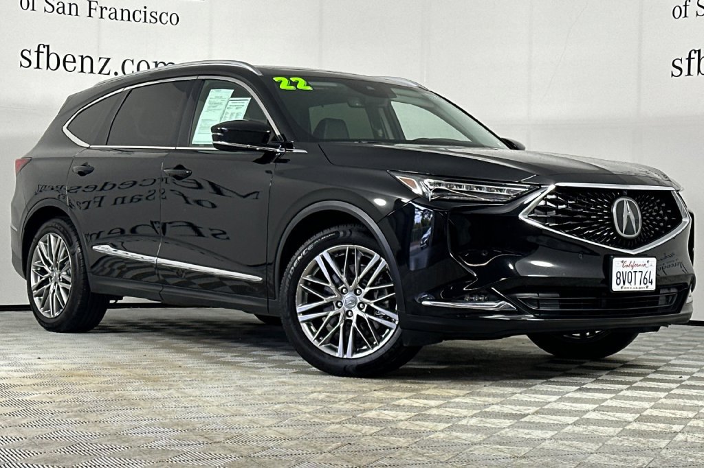 Used 2022 Acura MDX w/ Advance Package AWD/4WD image 2