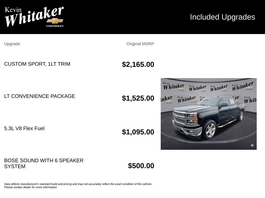 Used 2014 Chevrolet Silverado 1500 LT w/ LT Convenience Package RWD image 34