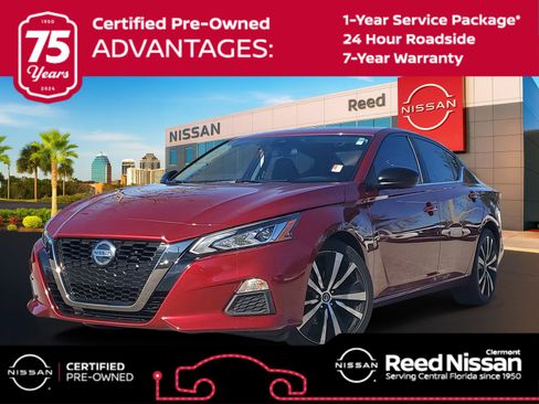 Certified 2021 Nissan Altima 2.5 SR image 1