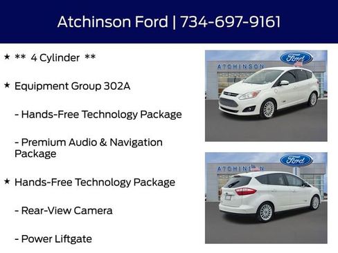 Used 2016 Ford C-MAX Energi SEL w/ Equipment Group 302A image 8