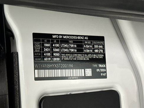 New 2025 Mercedes-Benz Sprinter 2500 image 28