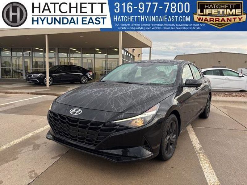 Certified 2023 Hyundai Elantra Blue image 1