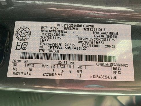 Used 2025 Ford F150 Tremor w/ Tow/Haul Package AWD/4WD image 37