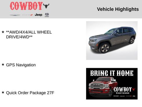 Used 2022 Jeep Grand Cherokee Limited 4xe AWD/4WD image 5