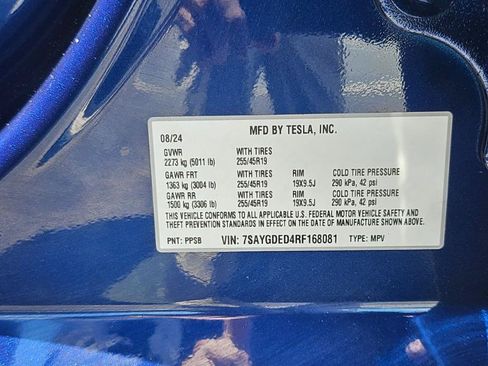 Used 2024 Tesla Model Y Long Range RWD image 34