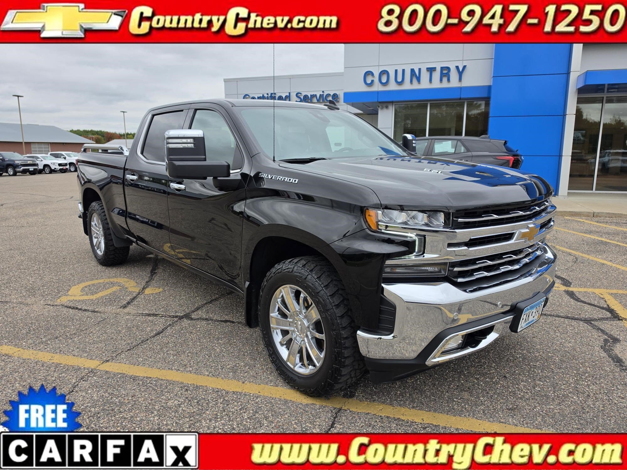 Used 2021 Chevrolet Silverado 1500 LTZ w/ Technology Package AWD/4WD image 1
